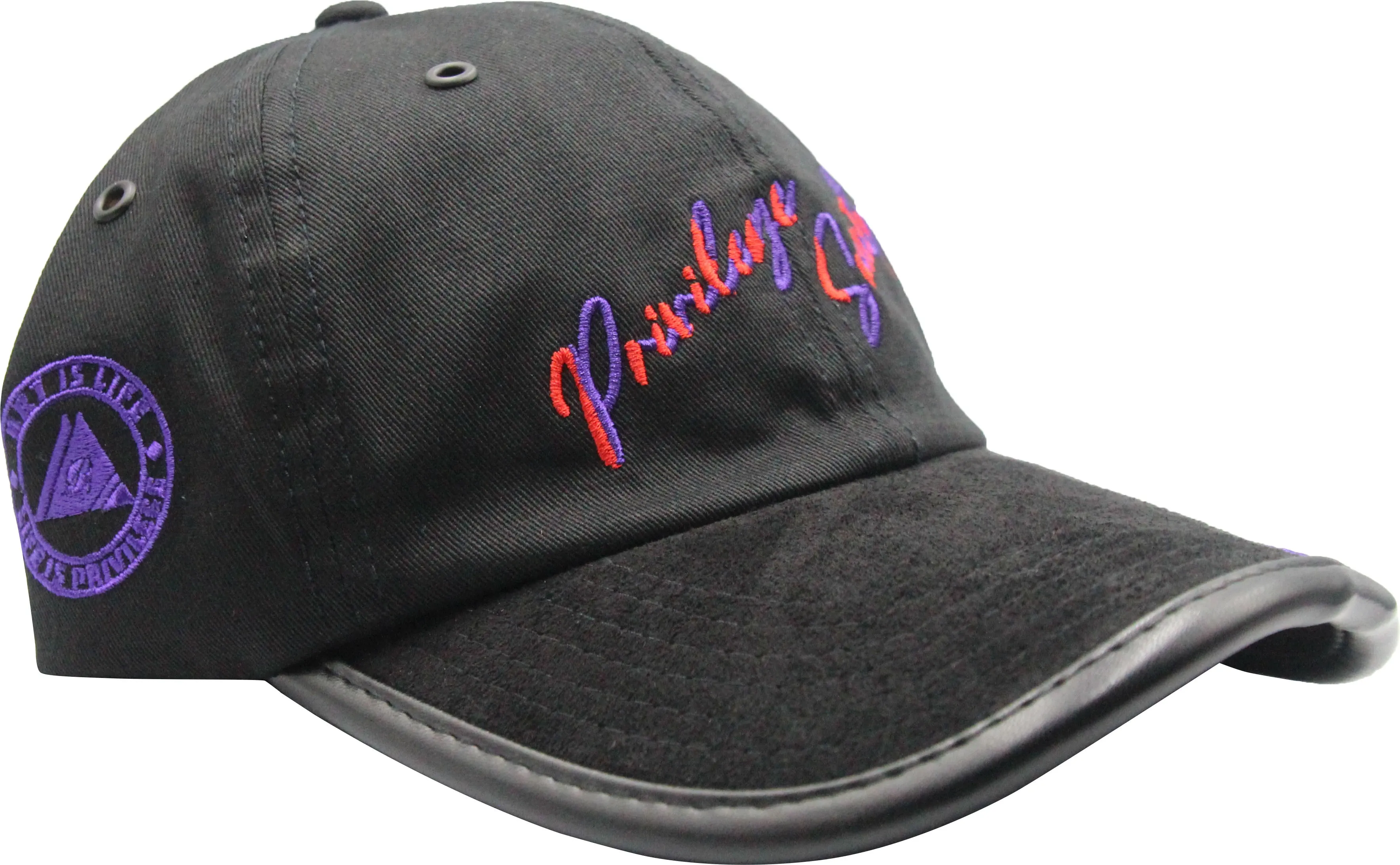 PS Limited Script Dad Hat, Black/Red