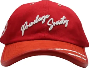 PS Limited Script Dad Hat, Black/Red