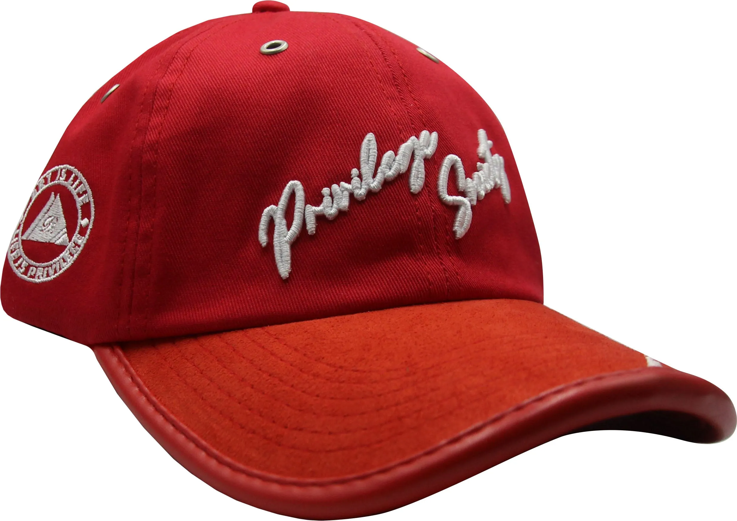 PS Limited Script Dad Hat, Black/Red