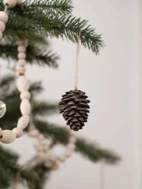 Resin Pinecone Ornaments