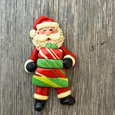 Santa Brings Gifts Ornament