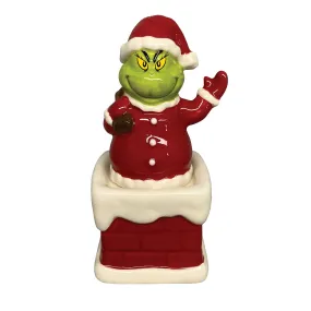 Santa Grinch in Chimney S&P