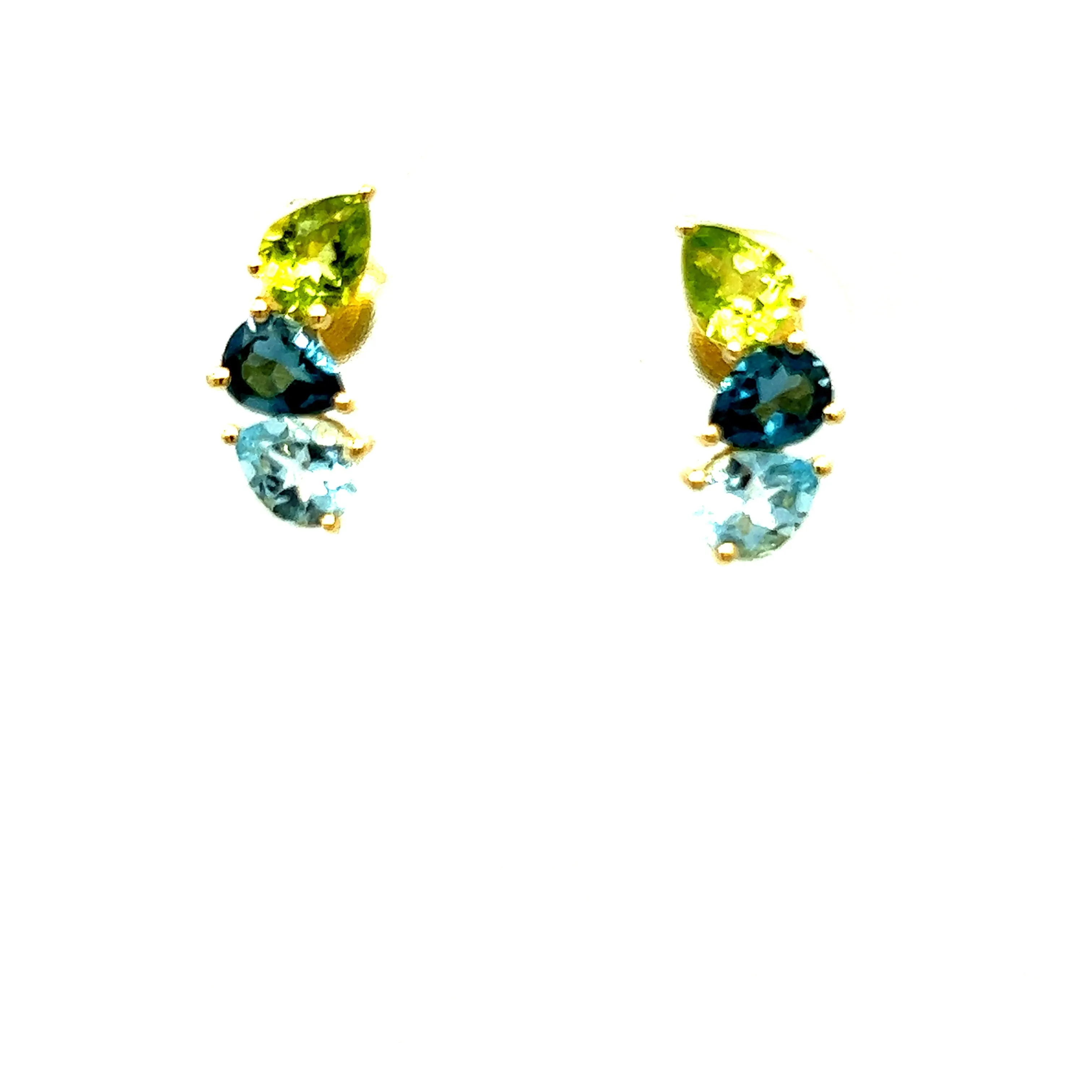 Sky Blue Topaz Earrings