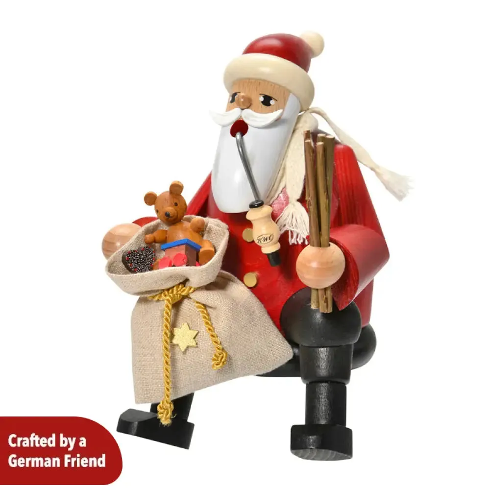 Smoker Santa Claus Shelf Sitter