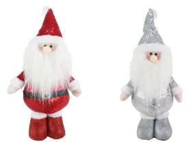 Standing Sequin Santa 2 Asst (60cm)