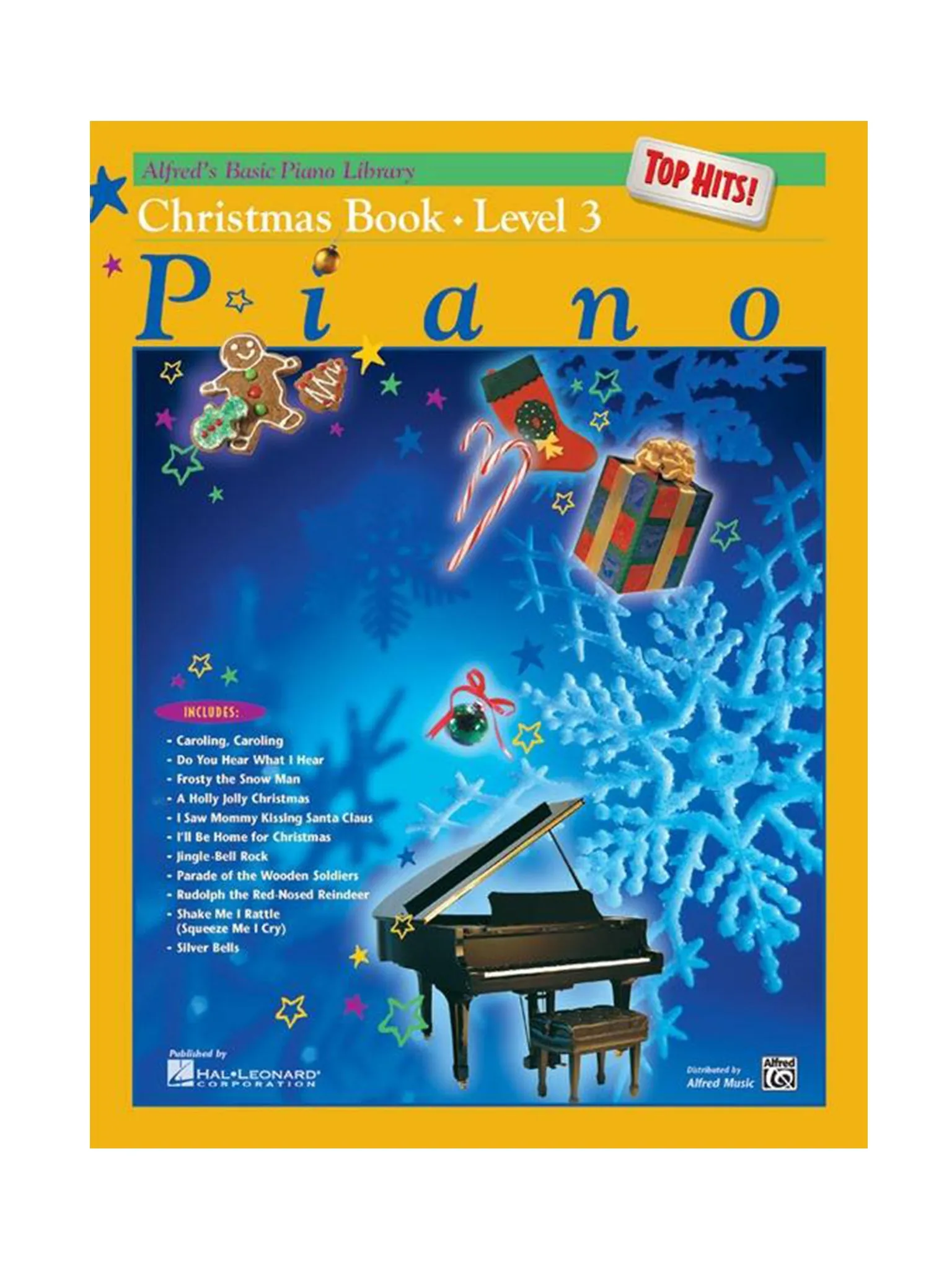 Top Hits! Christmas Book 3, from Alfred's Basic Piano Library