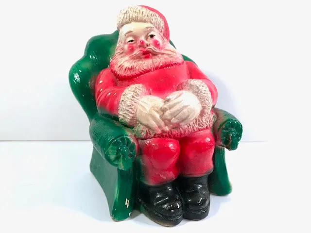 Vintage Rossi Chalkware Santa Bank