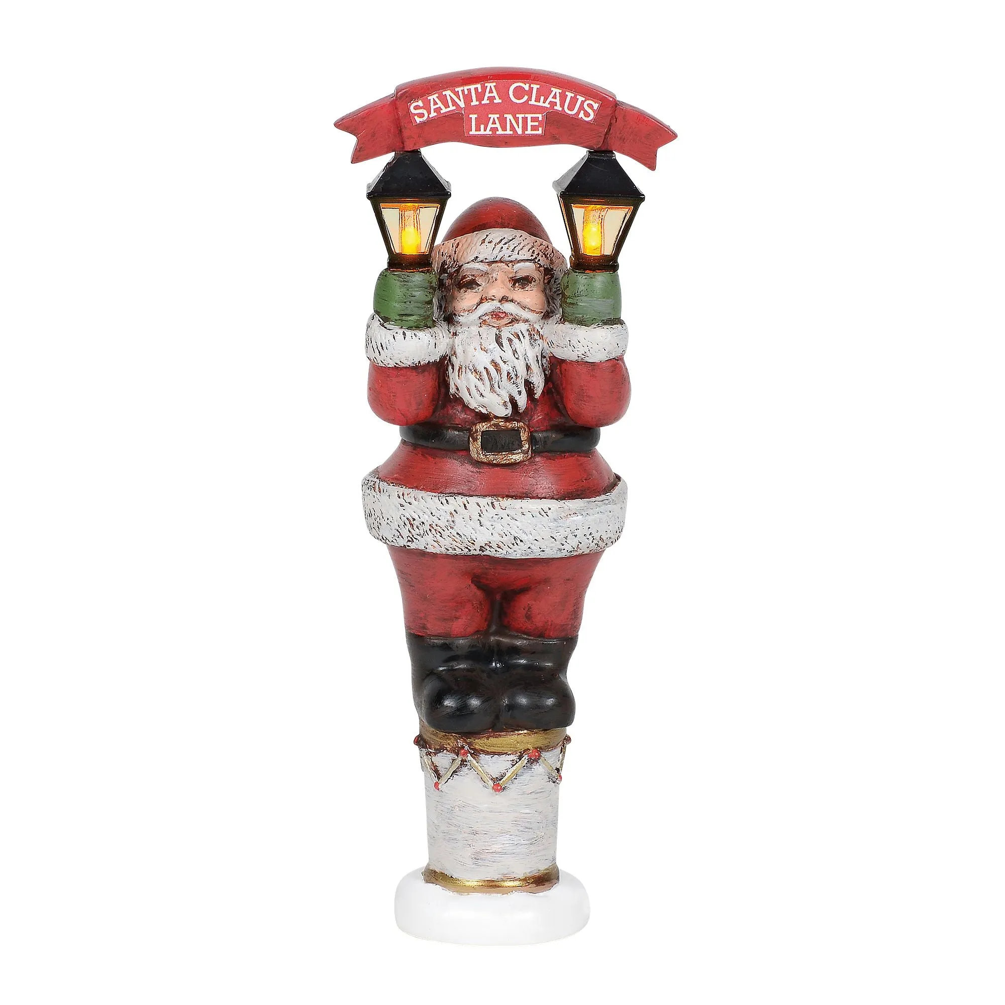 Vintage Santa Street Light