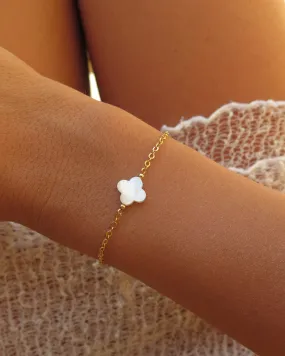 White Clover Bracelet