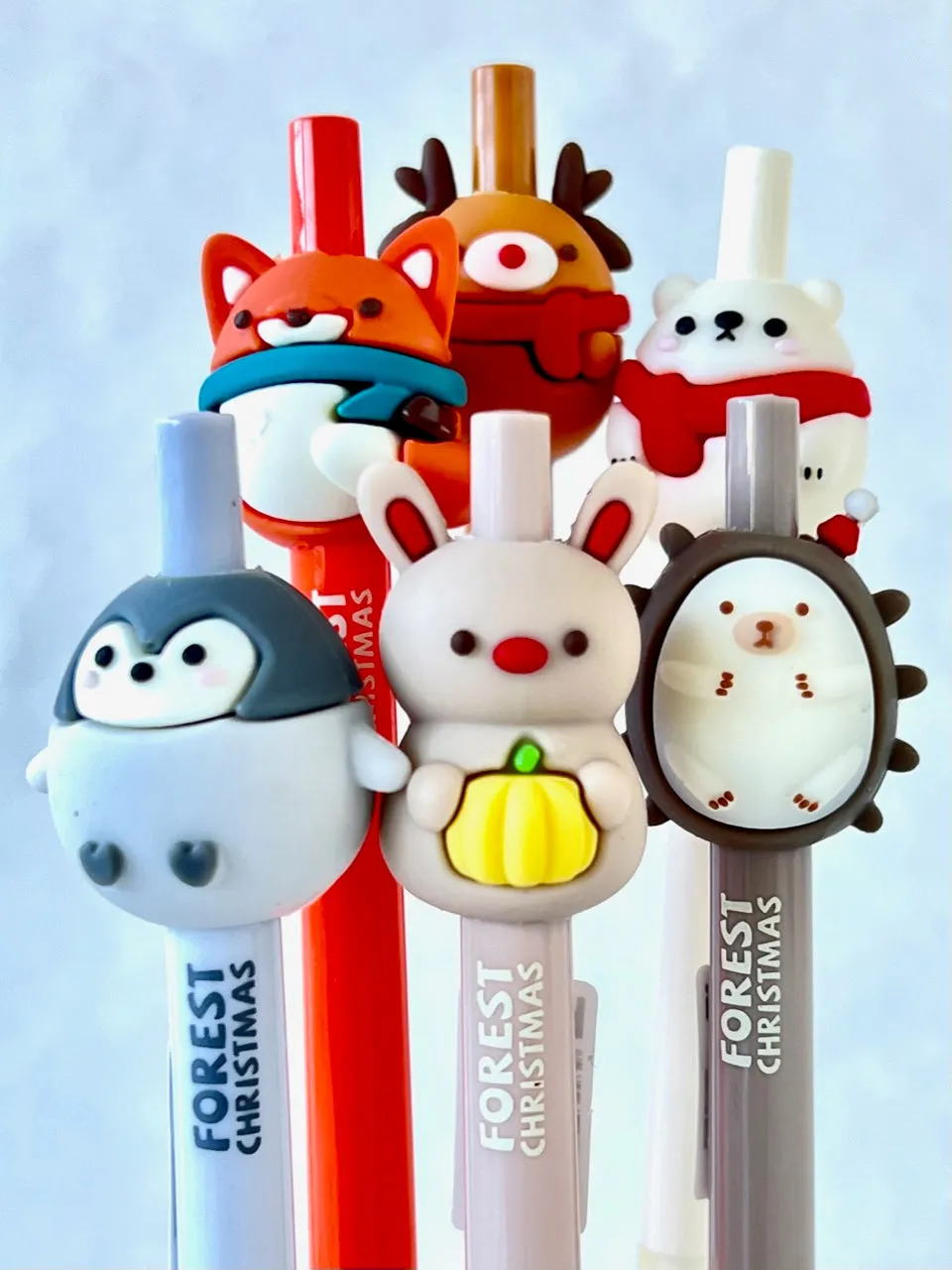 X 22571 FOREST CHRISTMAS ANIMALS GEL PEN-DISCONTINUED