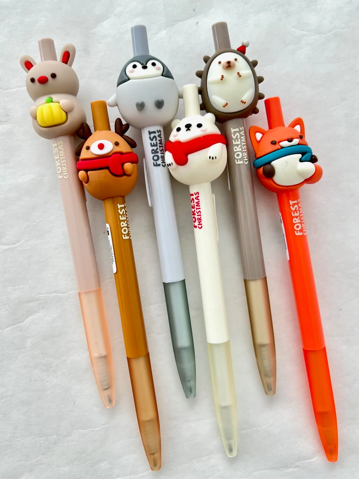 X 22571 FOREST CHRISTMAS ANIMALS GEL PEN-DISCONTINUED