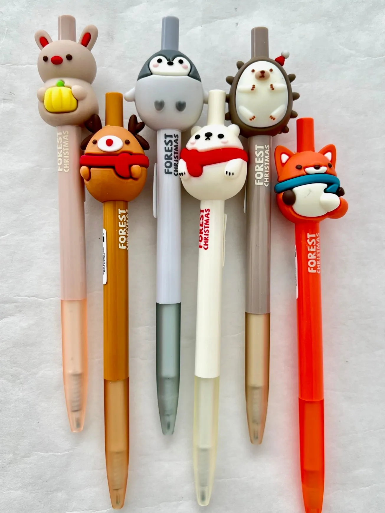 X 22571 FOREST CHRISTMAS ANIMALS GEL PEN-DISCONTINUED