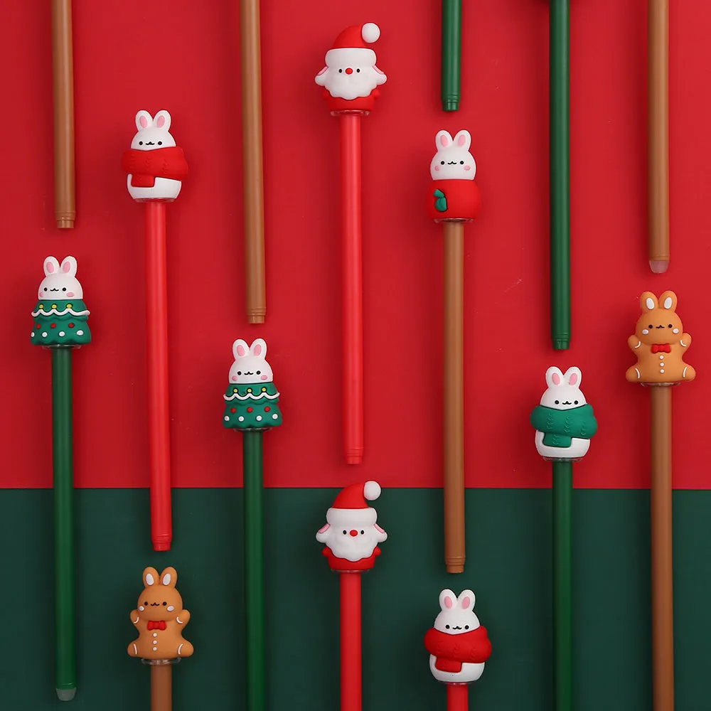 X 22586 CHRISTMAS BUNNY GEL PEN-DISCONTINUED