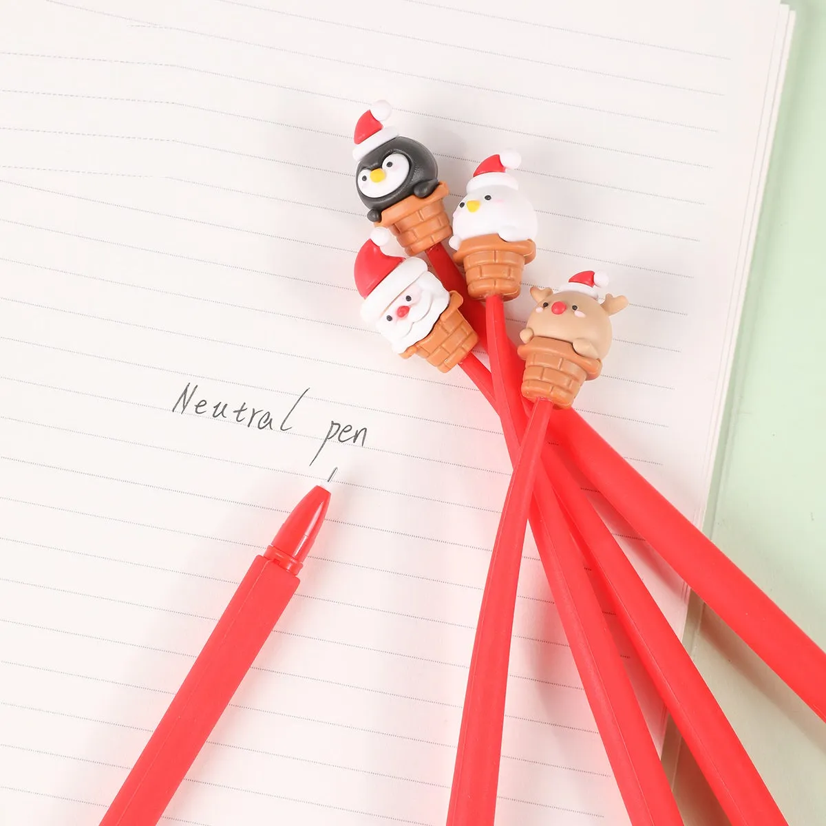 X 22587 CHRISTMAS WIGGLE GEL PEN-DISCONTINUED